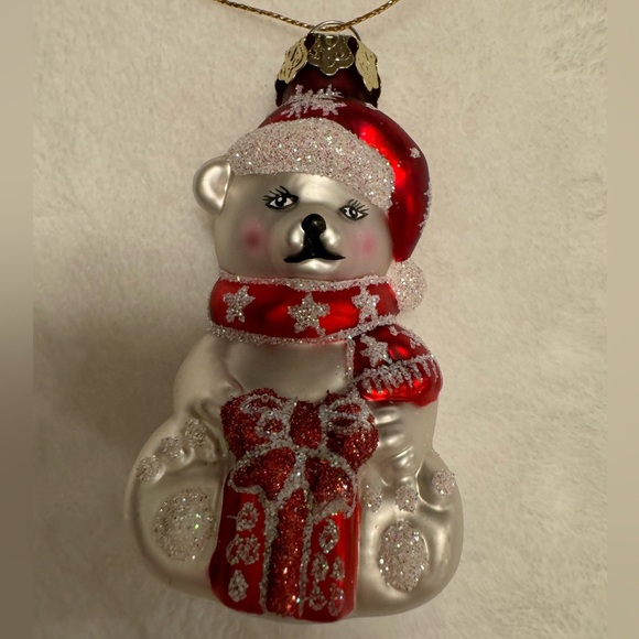 NWOT Vintage 3 Dogs Christmas Ornaments - Picture 2 of 16